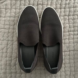 Banana republic black slip on sneakers